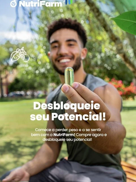 Anúncio criado com o Robô do Futuro: NutriFarm