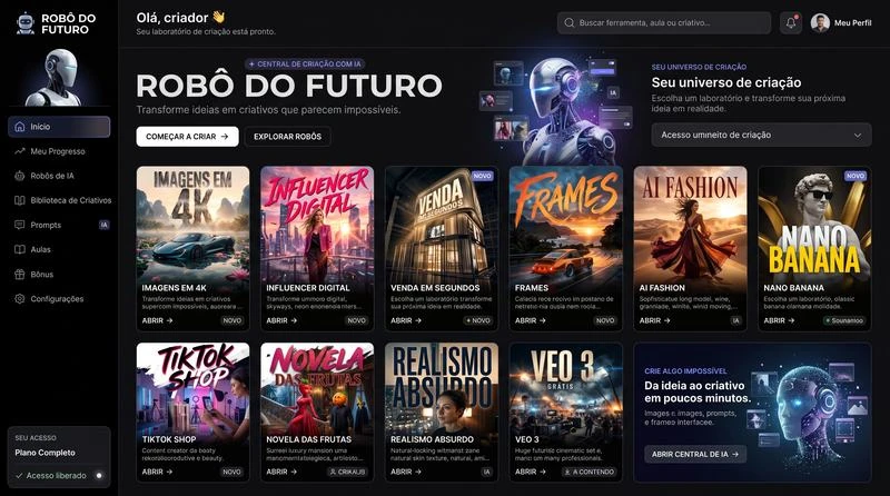 Plataforma Robô do Futuro