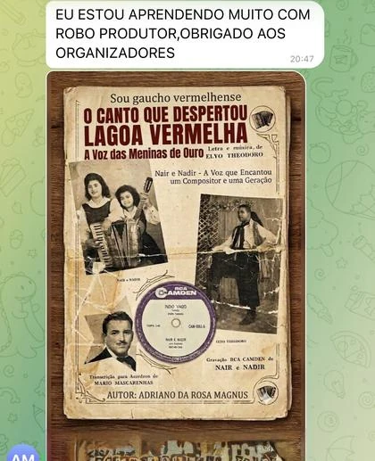 Depoimento de aprendizado